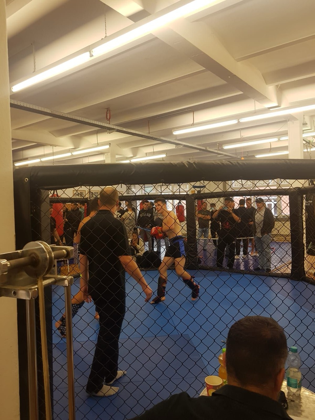 Fighter im Cage beim Backnang Open XI 2021